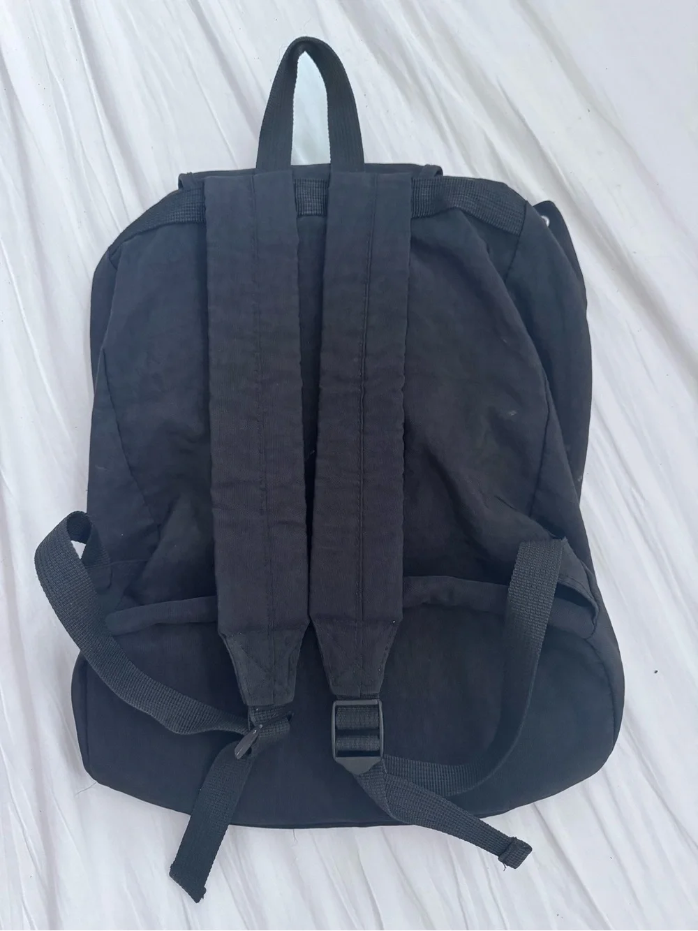 Vintage 90s Walt Disney World Embroidered Backpack Rucksack Black